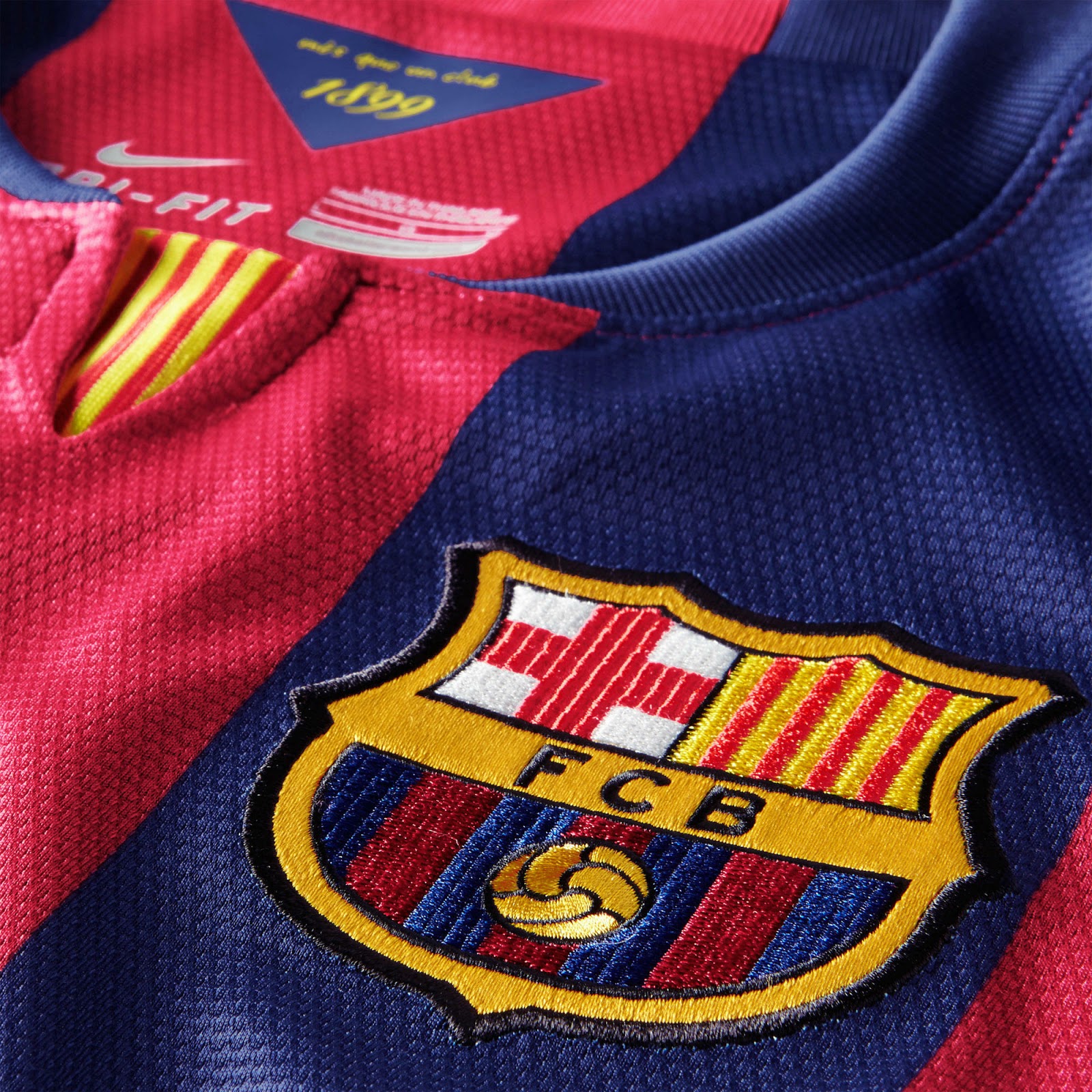FC Barcelona 14 15 2014 15 Home Away and Third Kits Footy